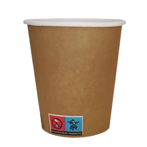 Vaso café carton kraft 6 oz
